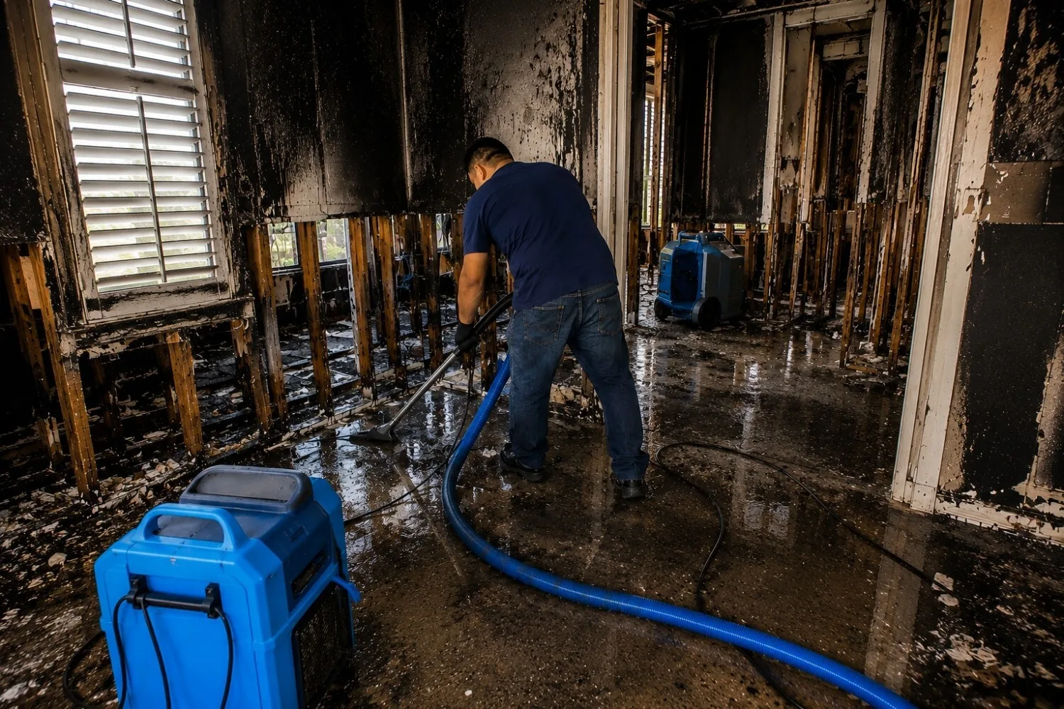 Fire Damage Restoration in Cabazon, CA